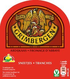 Grimbergen, fromage d'abbaye