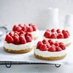 Cheesecake framboises et chocolat blanc