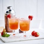 Cocktail fraise-Cointreau