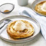 Tartelettes aux pommes et glace vanille