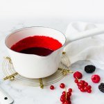 Coulis de fruits rouges