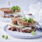 Croque-monsieur à la poire