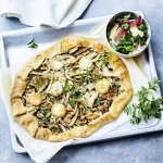 Galette au fenouil et à l’aubergine