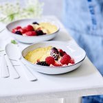 Sabayon gratiné aux fruits rouges