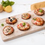 Mini pizzas de pommes de terre