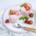 Mousse de fraises