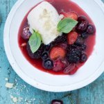 Papillote de fruits rouges à la Kriek