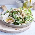 Salade de chicorée endive à la pomme et au chèvre