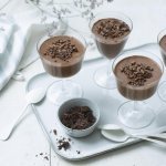 Mousse au chocolat sans sucre