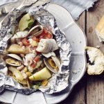 Papillote de poisson "Bouillabaisse"