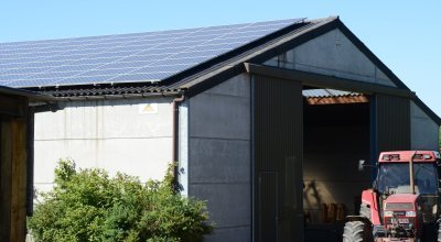 Zonnepanelen op stal