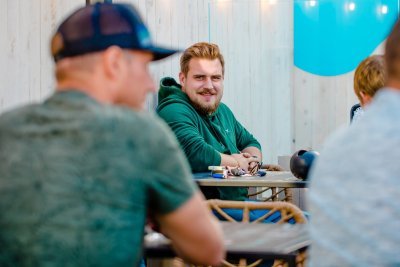 Bezoekers bij De Mol aan Zee 