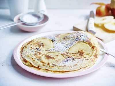 Crêpes à la pomme Crêpes à la pomme
