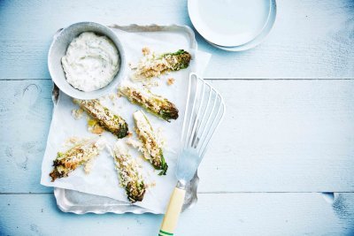 Little Gem grillés au crumble de Passendale Little Gem grillés au crumble de Passendale