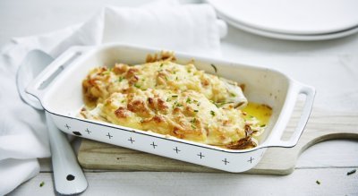 Barquettes de chicon gratinées Barquettes de chicon gratinées