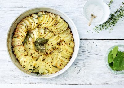 Gratin de pommes de terre Hasselback