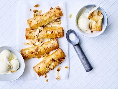 Mini-strudel aux pommes Mini-strudel aux pommes