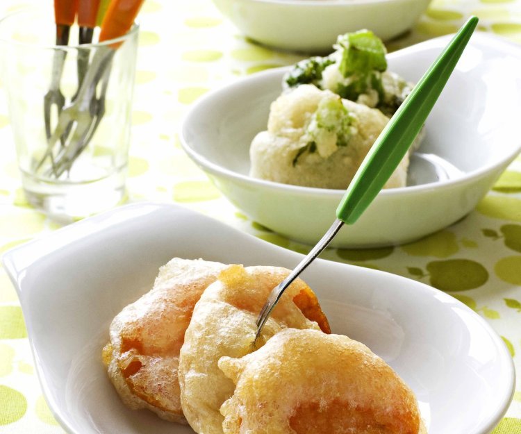 Tempura van groenten Tempura van groenten