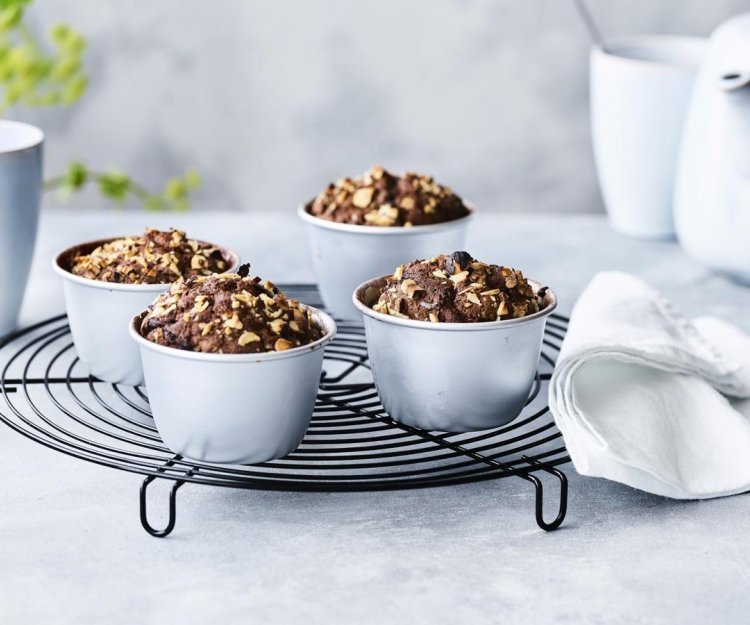 Brownies aux courgettes et aux noix Brownies aux courgettes et aux noix