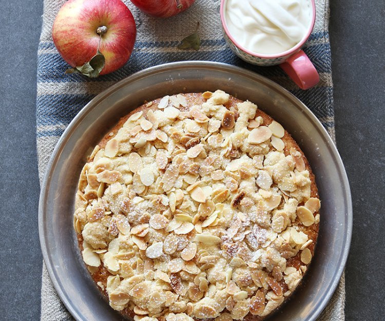 Cake aux pommes et amandes Cake aux pommes et amandes