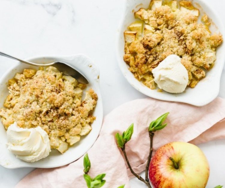 Crumble aux pommes Crumble aux pommes