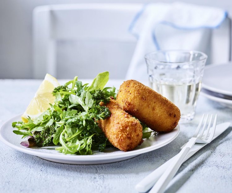 Croquettes de crevettes Croquettes de crevettes