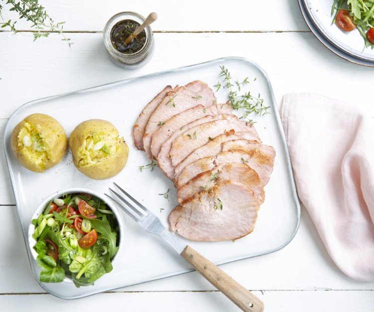 Jambon rôti au miel Jambon rôti au miel