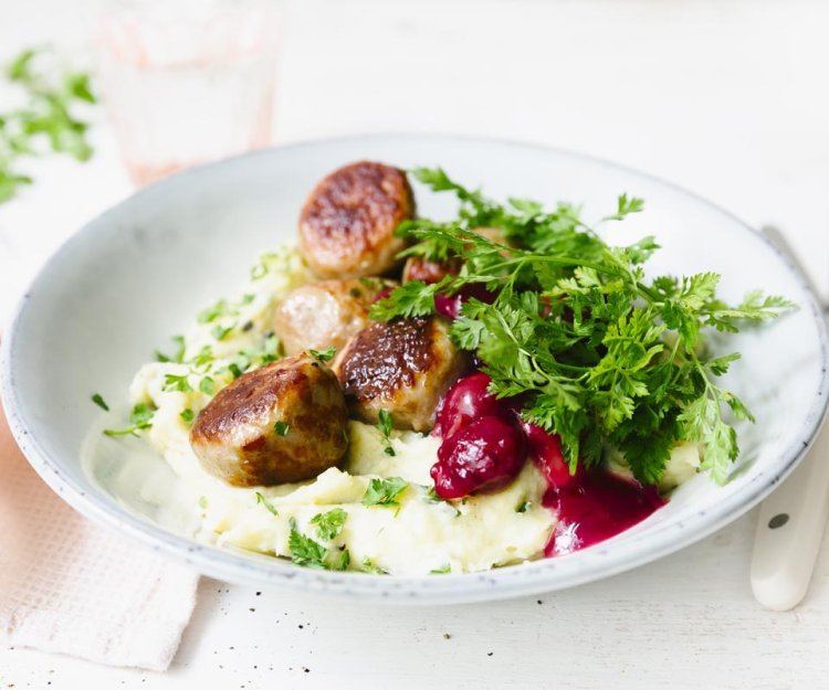 Boulettes hachées aux cerises Boulettes hachées aux cerises