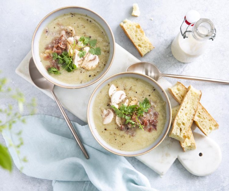 Soupe de légumes à la bière