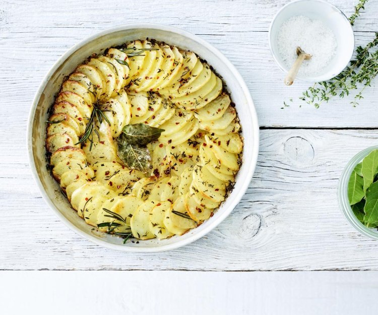 Gratin de pommes de terre Hasselback Gratin de pommes de terre Hasselback
