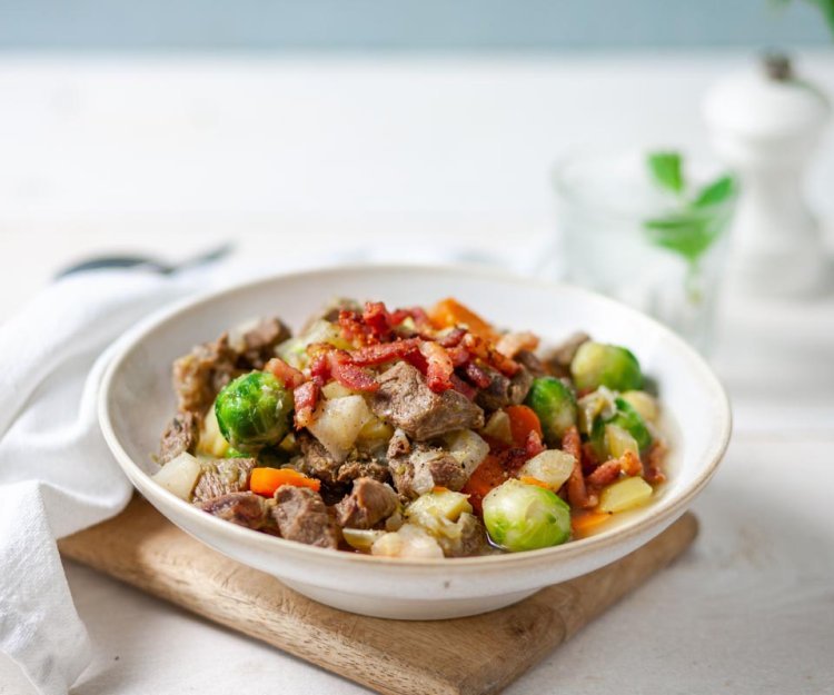 Hochepot au bœuf et au lard Hochepot au bœuf et au lard