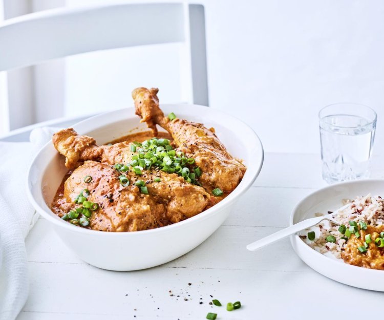 Poulet à la moambe Poulet à la moambe