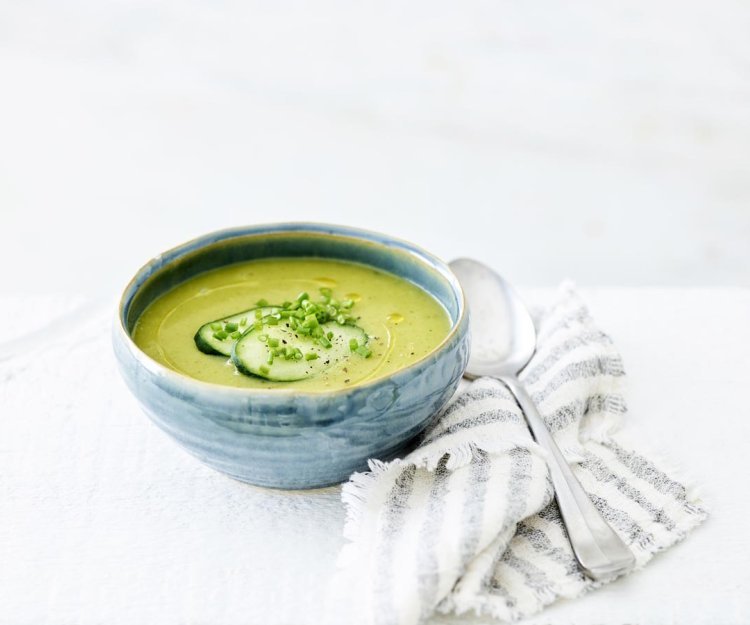 Soupe de concombre Soupe de concombre