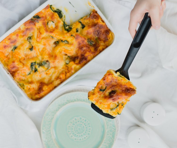 Lasagne au potiron et épinards Lasagne au potiron et épinards