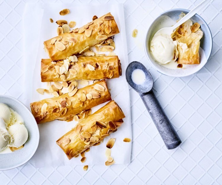 Mini-strudel aux pommes Mini-strudel aux pommes