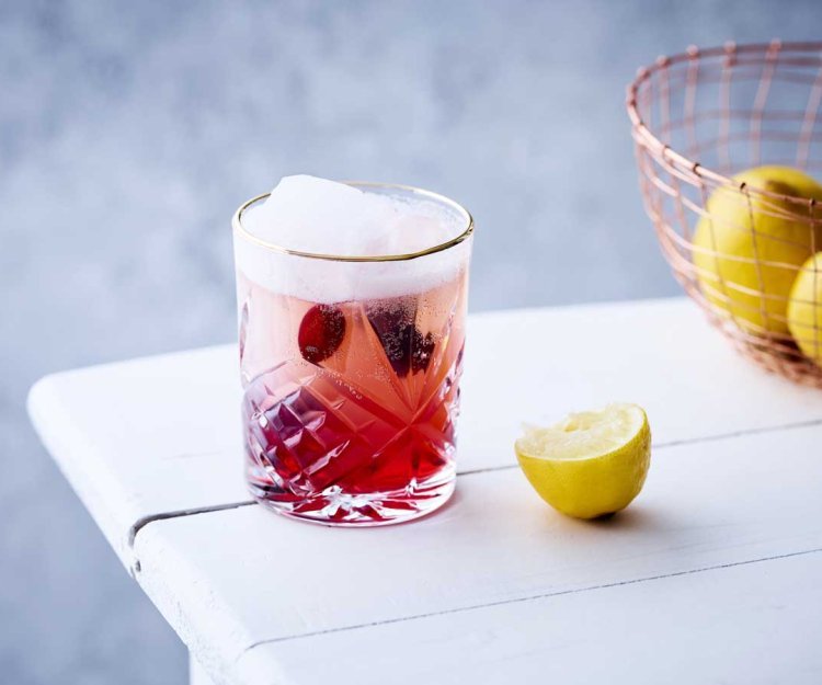 Mocktail à la Hoegaarden et aux canneberges Mocktail à la Hoegaarden et aux canneberges