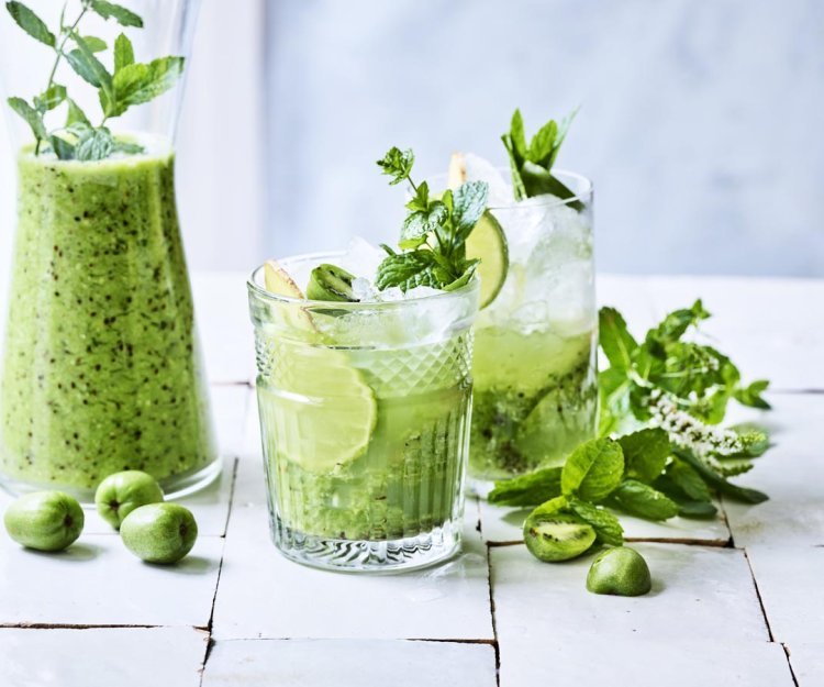 Mojito au kiwaï Mojito au kiwaï