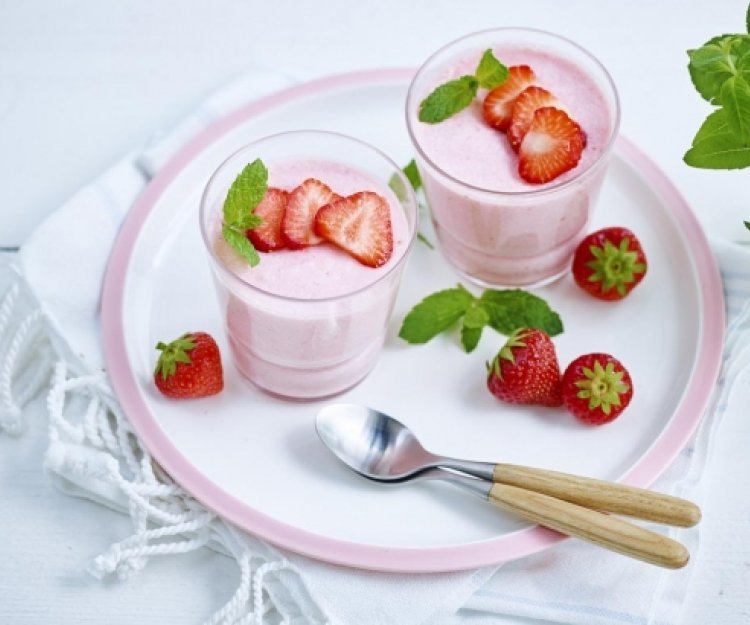 Mousse de fraises