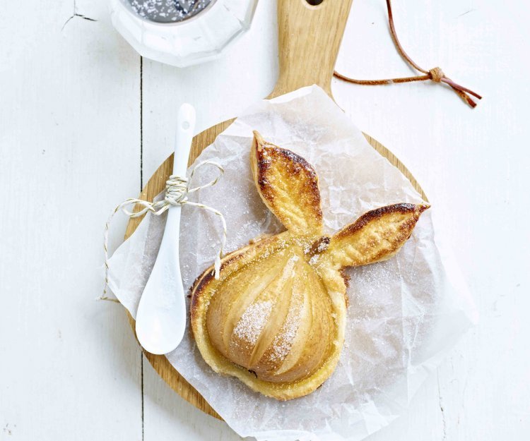 Poire en pâte feuilletée