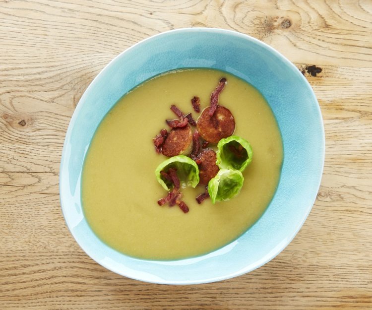 Soupe de choux de Bruxelles