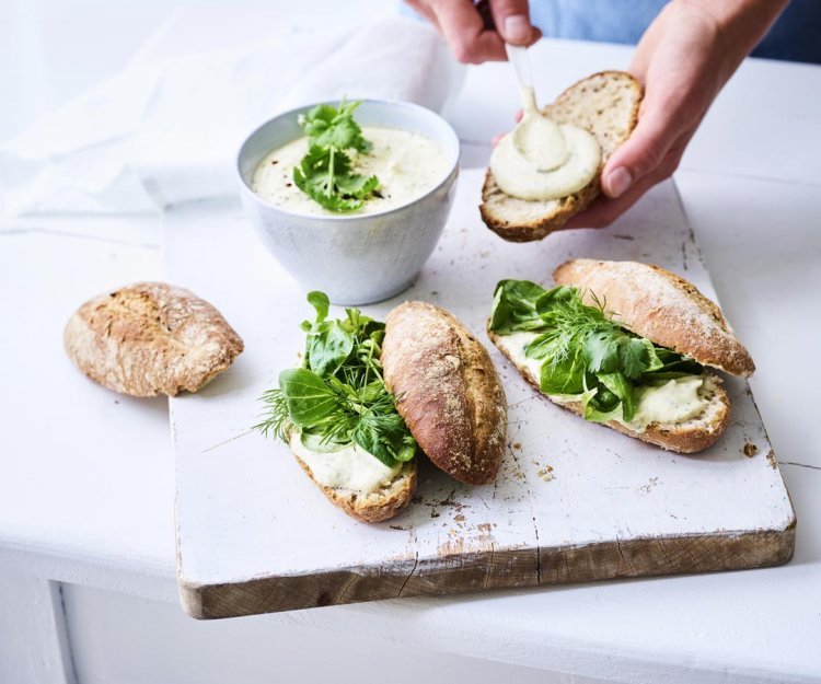 Tartinade de courgette