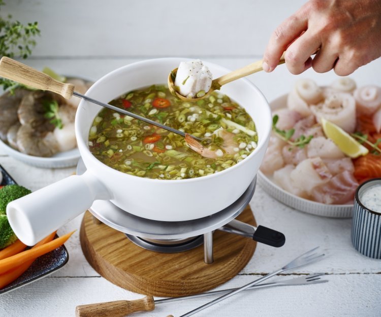 Fondue de poisson