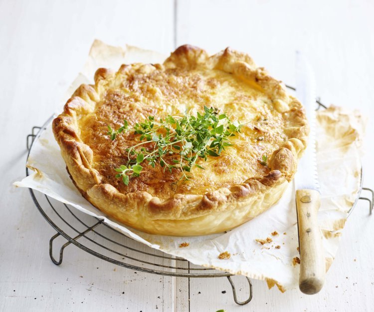 Gratin de pommes de terre, haché et Passendale