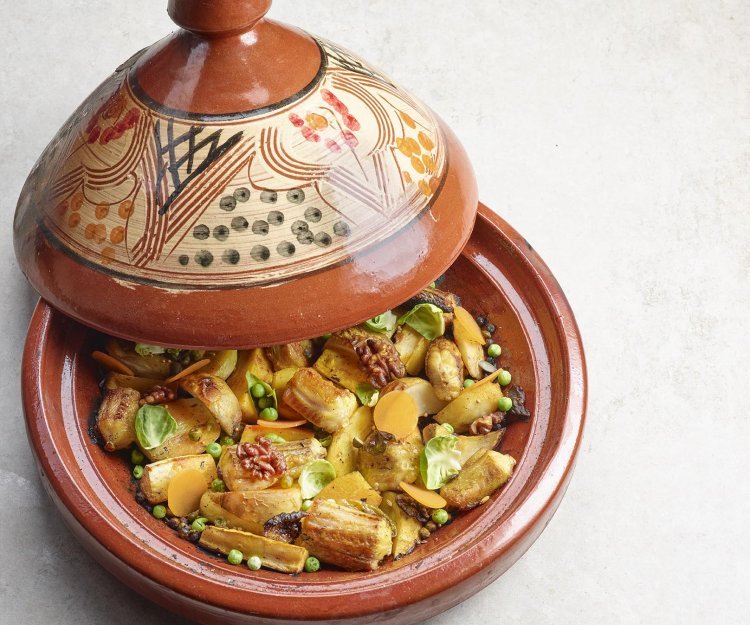 Tajine hivernal à la roussette