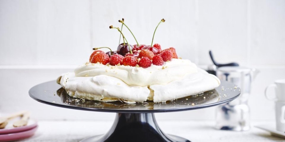 Pavlova aux fruits rouges