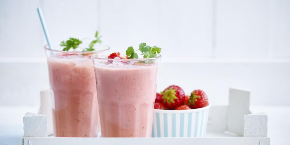 Smoothie fraise-citron Smoothie fraise-citron