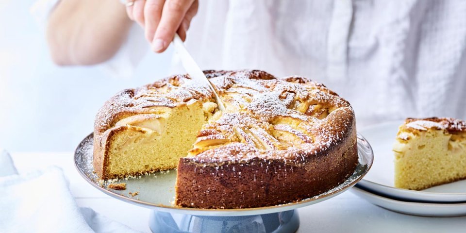Cake aux pommes façon grand-mère Cake aux pommes façon grand-mère