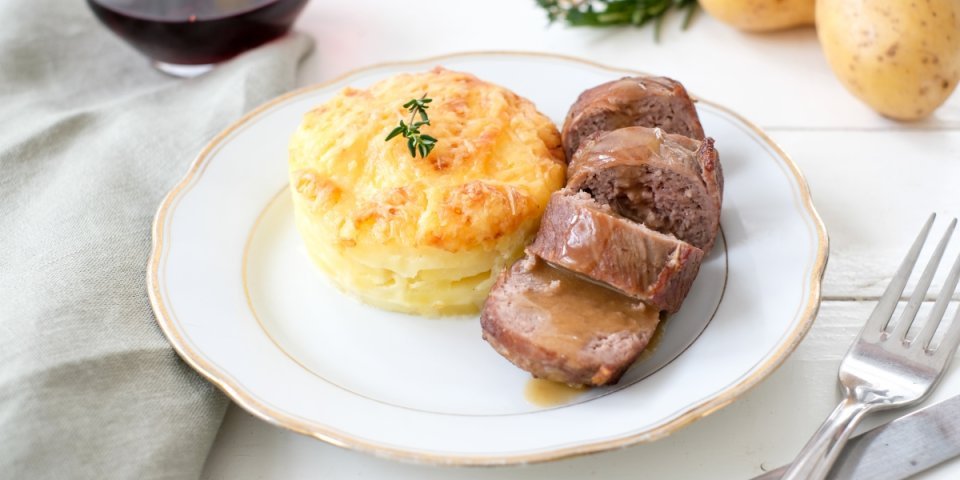 Gratin dauphinois et oiseaux sans tête Gratin dauphinois et oiseaux sans tête