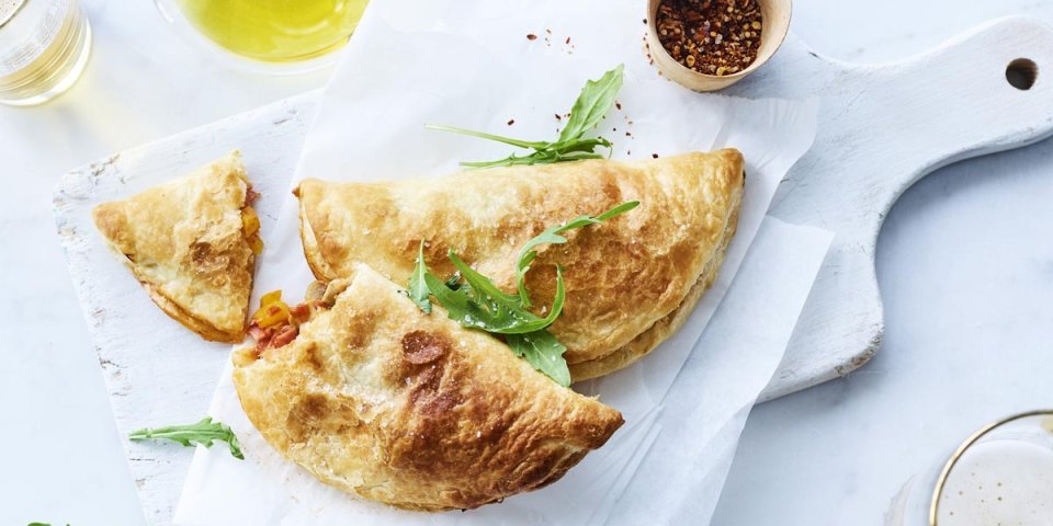 Calzone sur le pouce Calzone sur le pouce