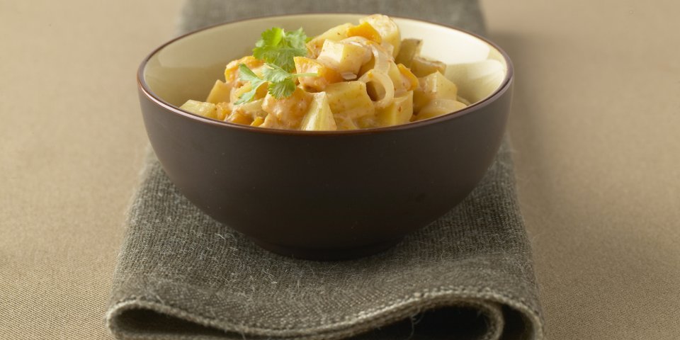 Curry de pommes de terre thaï 